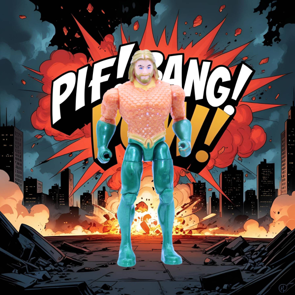 Aquaman Actionfigur (DC Comics Heroes Unite, 10 cm, Spin Master 2020) – Hoppla Stuff